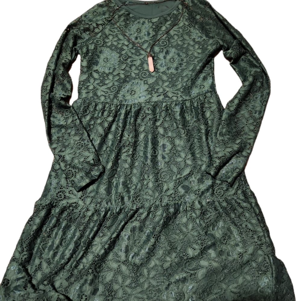 Beautiful green dress